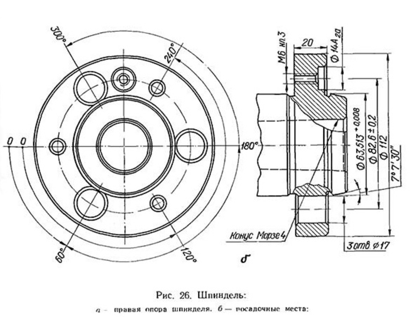 Конуса 2 6. Посадочный конус шпинделя станка 16 к 20 токарного. 16б05п подшипники шпинделя. 16б05п токарный станок схема шпинделя. Чертеж шпинделя станка 16б16п.